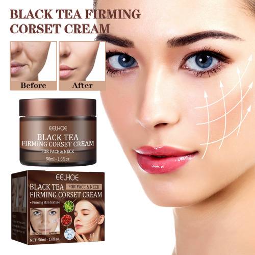 Black Tea Firming Face Cream with Peptide & Goji
