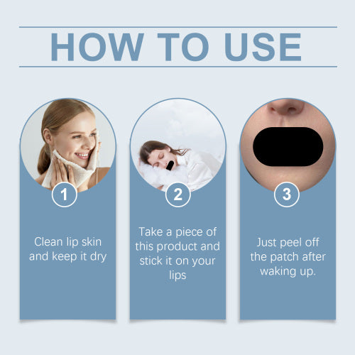 Lavender Mouth Sleep Patch