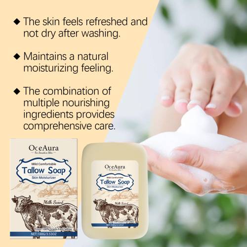 Tallow Body Soap, Gentle & Moisturising