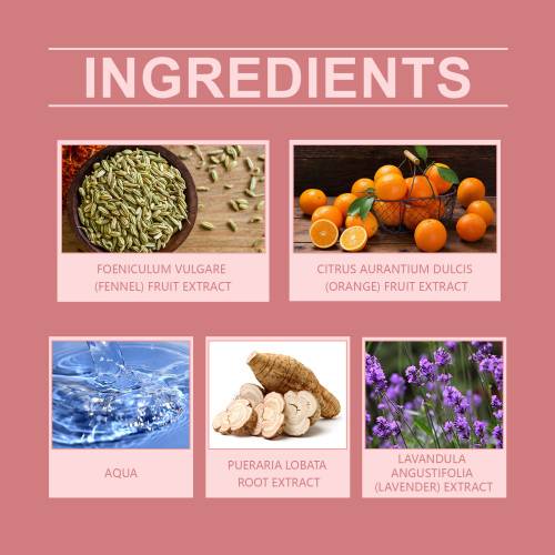 Chest Massage Oil for Women with Citrus & Fennel