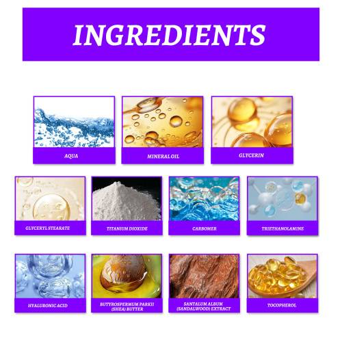 Inner Thigh Brightening Cream with Avocado & Sandalwood