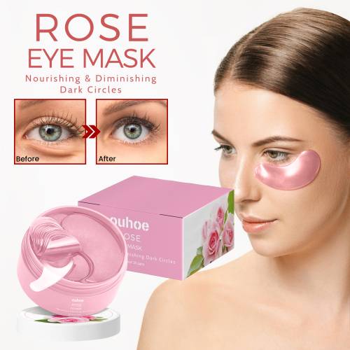 Pink Rose Under-Eye Patches