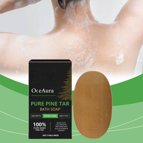 Pine Tar Bath Soap with Beeswax