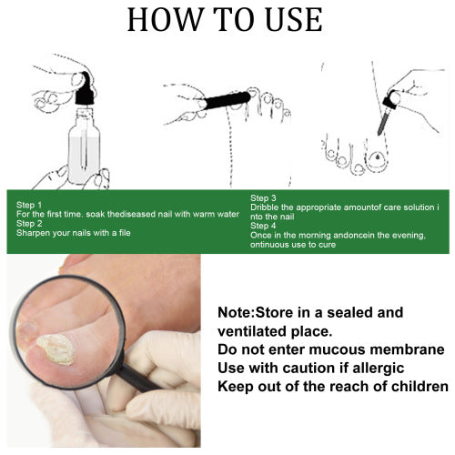 Nail Care Solution for Shiny, Soft Nails