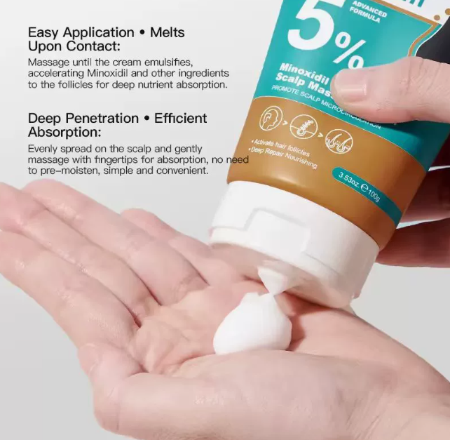 Keratin Scalp Massage Cream, Refreshing Scalp Care