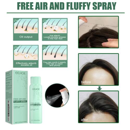 Dry Shampoo Spray for Volume & Oil Control