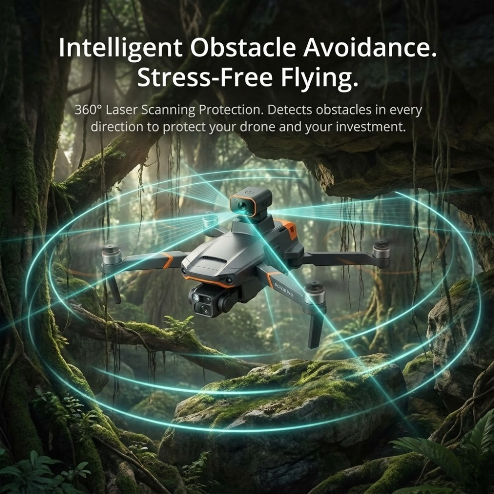 Advanced RG106 Pro Drone with GPS & 8K Video
