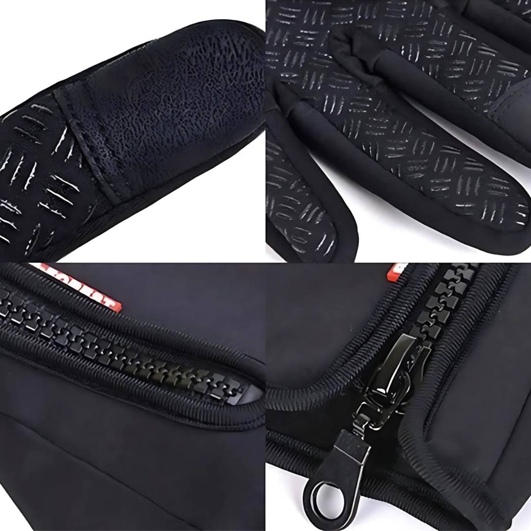 Pontelo Heated Gloves – Waterproof Insulated Winter Gloves with Touchscreen & Rechargeable Battery for Men & Women