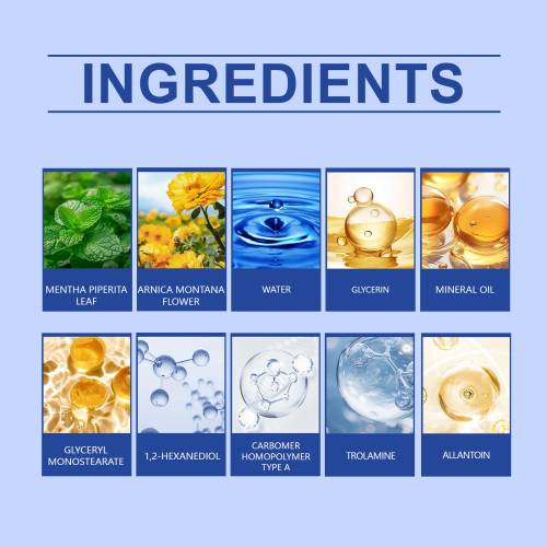 Mint Arnica Massage Cream