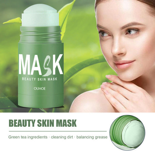 Green Tea Clay Mask Stick for Pores & Blackheads
