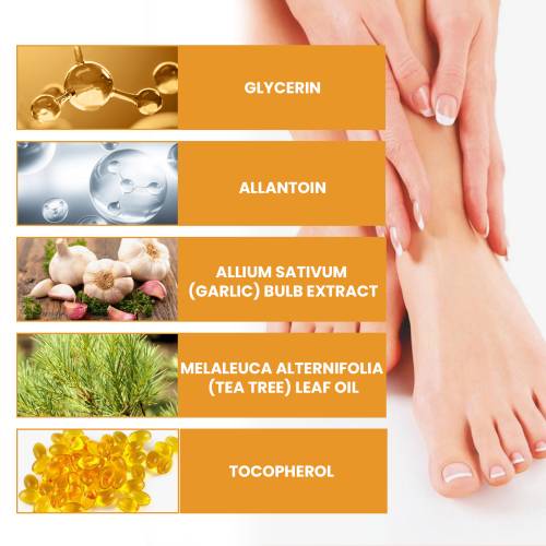 Overnight Nail Patches with Garlic