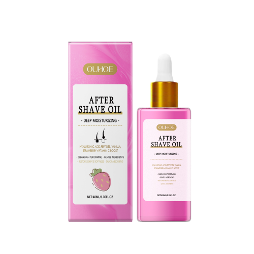Strawberry Aftershave Oil with Jojoba