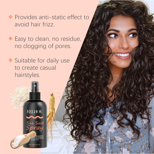 Sea Salt Texturising Spray with Rice & Ginseng