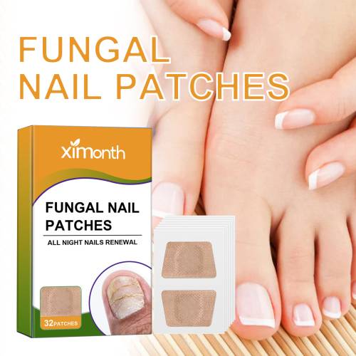 Overnight Nail Patches with Garlic