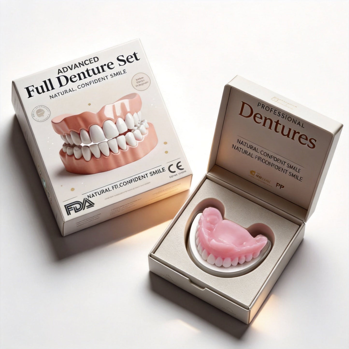 NESLEMY™-🦷Advanced Customized Full Denture Set🦷 (⏰Limited time discount last 30 minutes⏰)