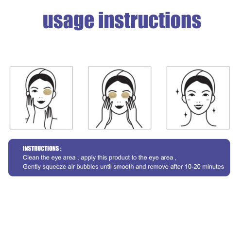 Cooling Blueberry Eye Patches, 10 Pcs