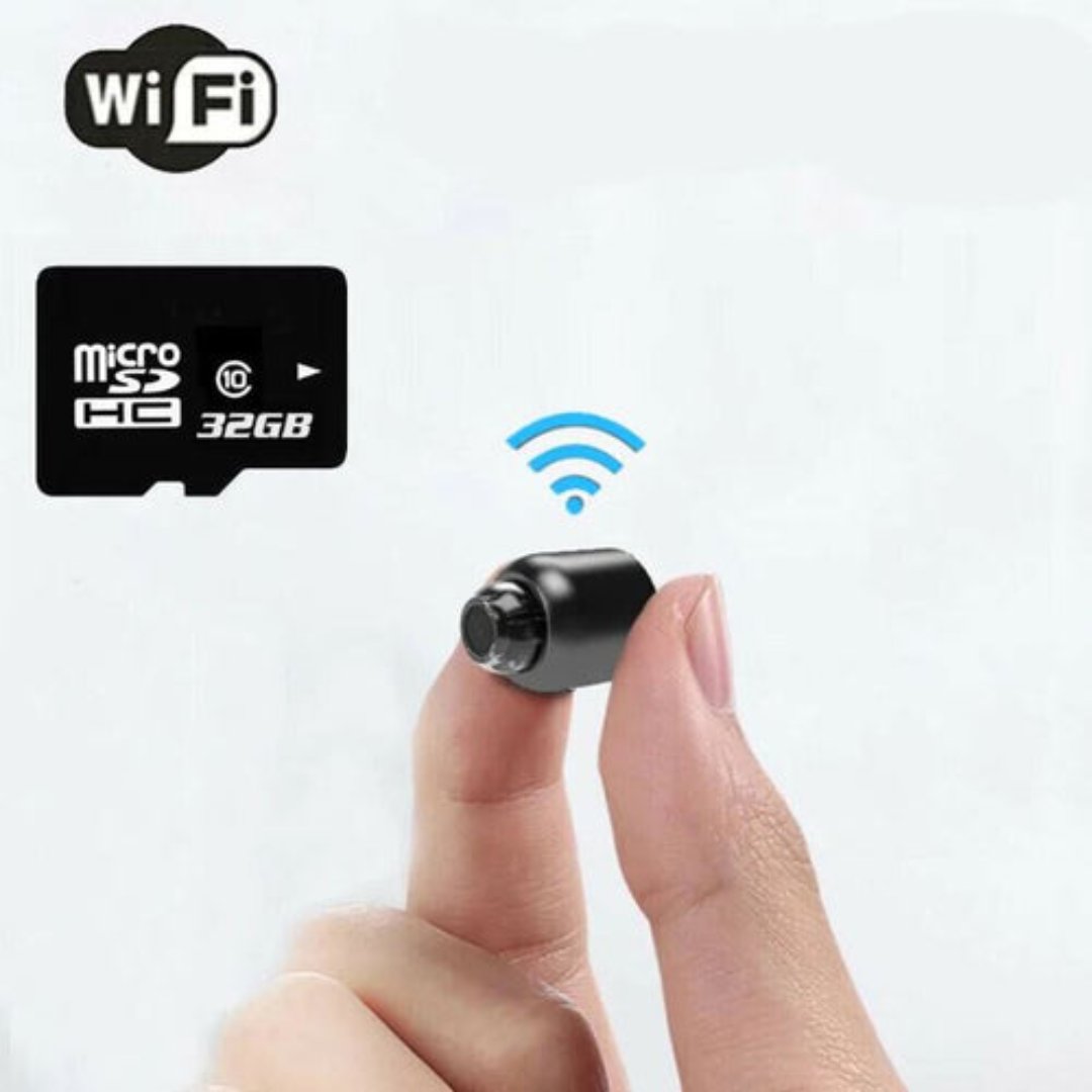 Compact WiFi Monitoring Camera with Motion Detection