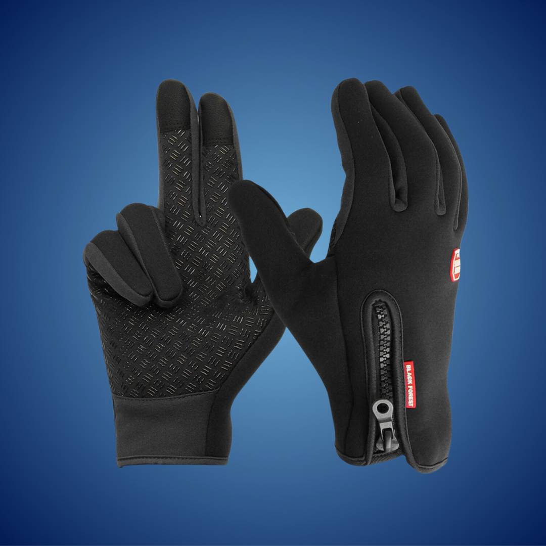 Pontelo Heated Gloves – Waterproof Insulated Winter Gloves with Touchscreen & Rechargeable Battery for Men & Women