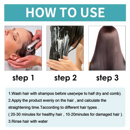 Protein Smoothing Cream for Frizzy Hair