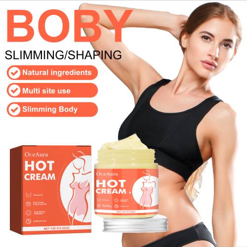 Warming Body Massage Cream with Ginger & Aloe Vera