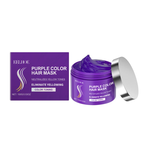 Keratin Purple Hair Mask for Blonde Hair