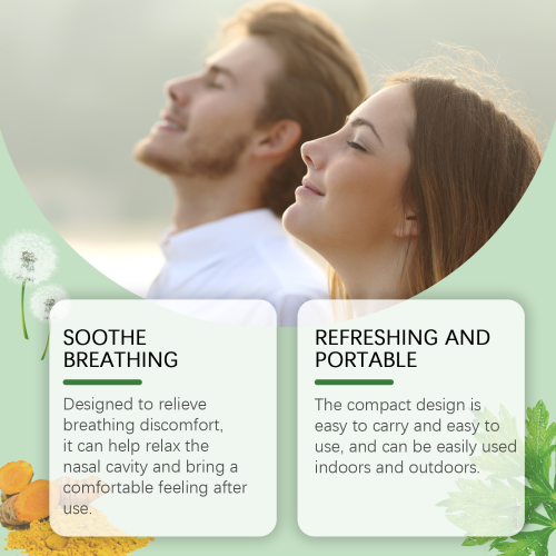 Herbal Nasal Spray with Mugwort & Safflower