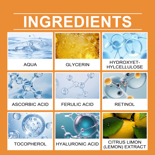 Vitamin C & Retinol Face Essence, Lightweight Brightening Serum