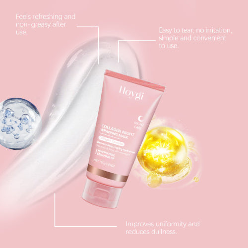 Collagen Peel-Off Mask with Scraper, Hydrating
