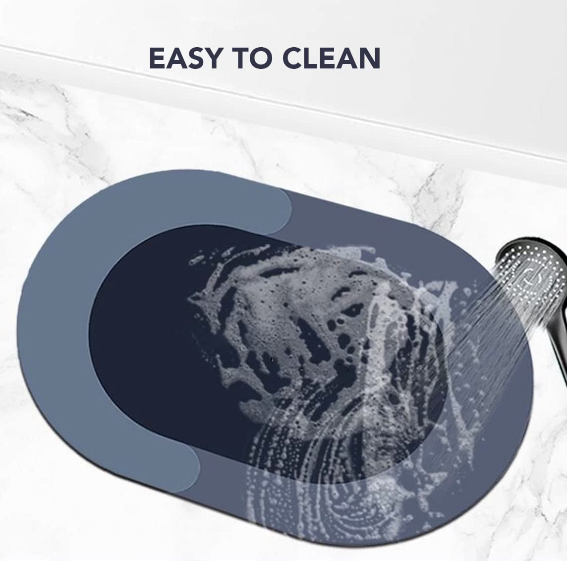 Water-Absorbing Mat | Ultra-Absorbent Non-Slip Bathroom Mat