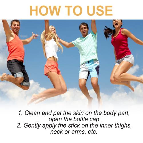 Anti-Chafe Body Balm Stick for Thighs, Arms & Neck, Moisturising
