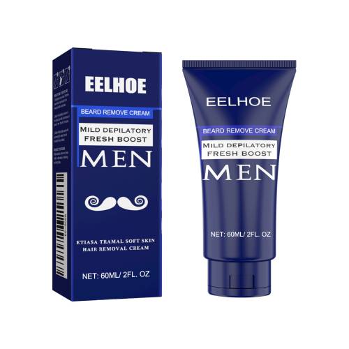 Men's Hair Removal Cream with Witch Hazel