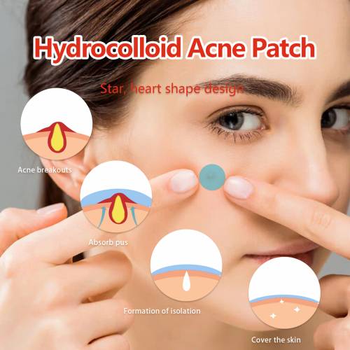 Colourful Hydrocolloid Pimple Patches