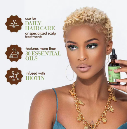 Rosemary Mint Hair Oil, Strengthening Hair & Scalp Treatment