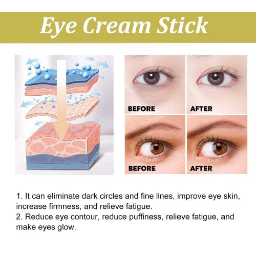Snail Eye Cream Stick with Massage Tip