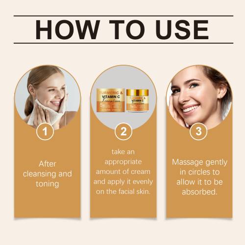 Turmeric Vitamin C Face Cream with Jojoba & Aloe