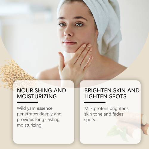 Wild Yam Moisturising Skincare Set, Cream, Lotion & Toner