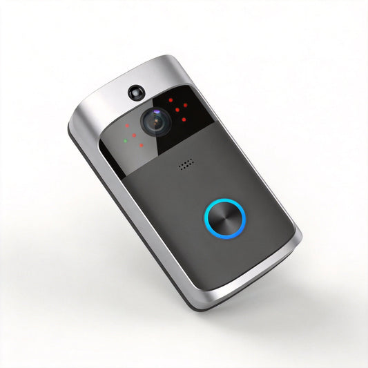 Wireless Battery Video Doorbell with Camera | Smart WiFi Doorbell with Two-Way Audio, Motion Detection, Person & Package Alerts | Easy Install