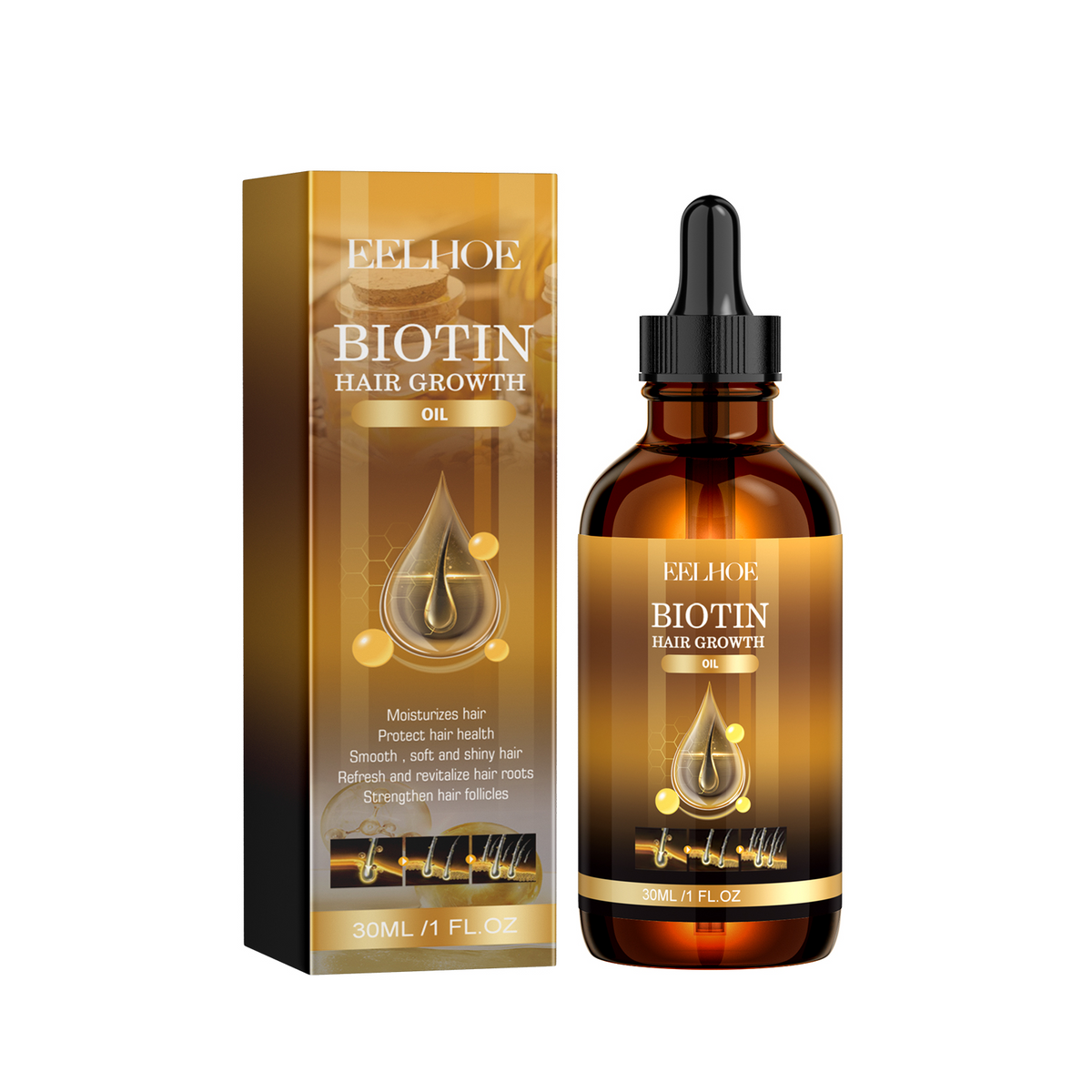 Biotin & Rosemary Hair Oil