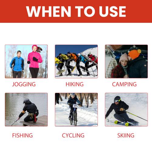Self-Heating Warming Patches, 10 Packs