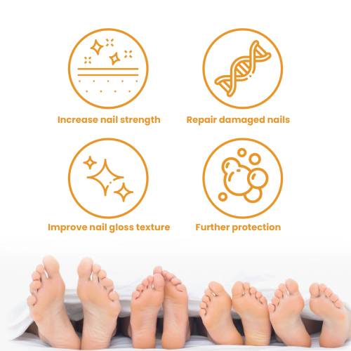 Overnight Nail Patches with Garlic
