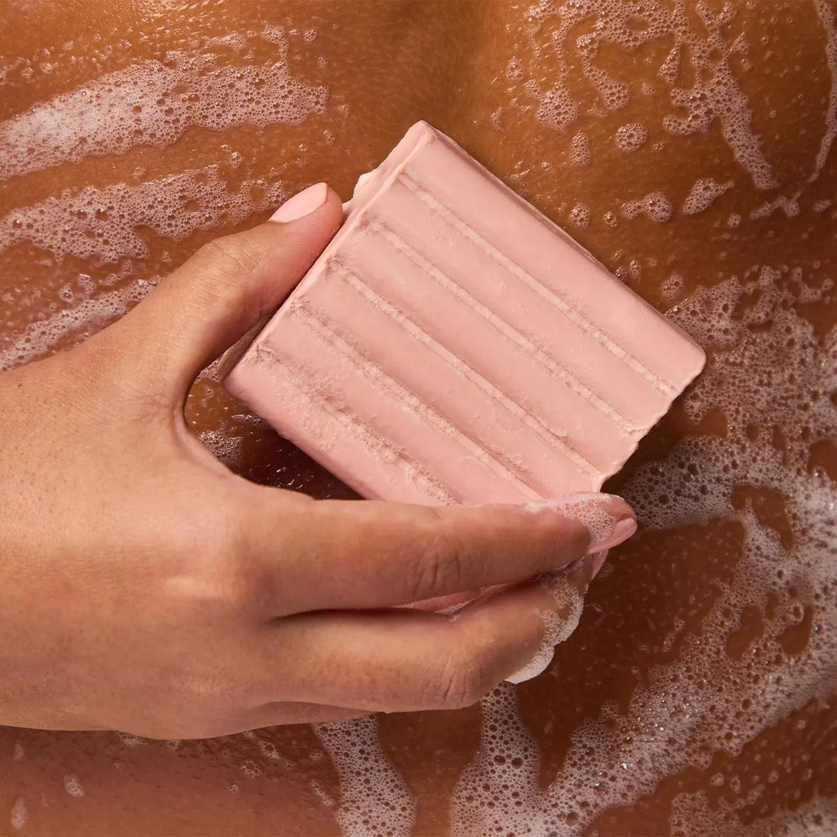 Cleansing Tart Cherry Solid Body Wash with Shea Butter, Sulfate-Free