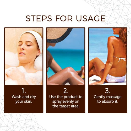 Bronzing Body Oil Spray with Sunflower & Walnut