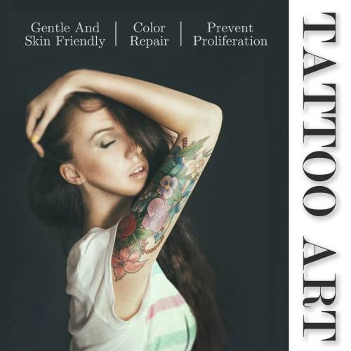 Tattoo Aftercare Cream with Jojoba Oil & Vitamin E