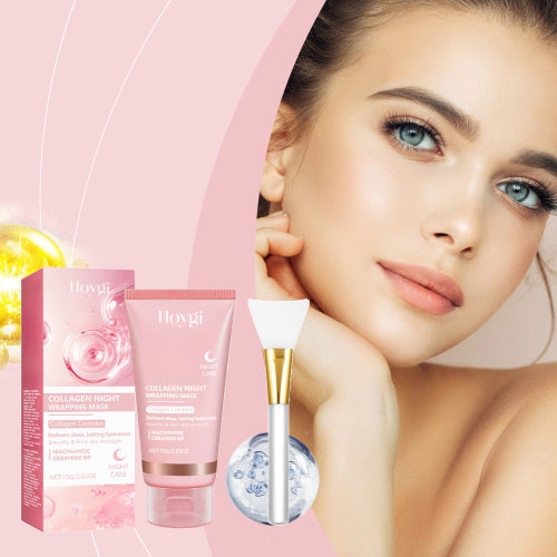 Collagen Peel-Off Mask with Scraper, Hydrating