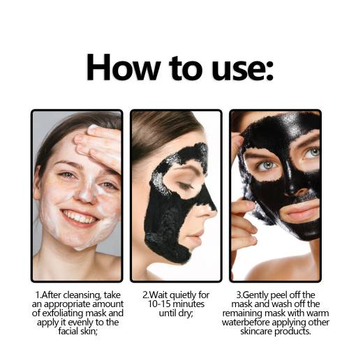 Peel-Off Blackhead Mask, Pore Cleansing Face Mask