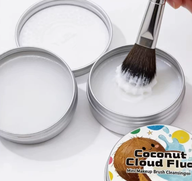 Makeup Brush Cleaning Soap Bar for Brushes & Sponges, Travel Size