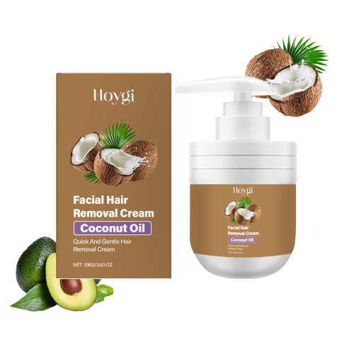 Coconut Facial Hair Removal Cream for Men & Women