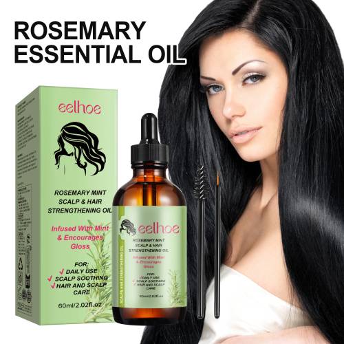 Rosemary Mint Hair Oil for Frizz