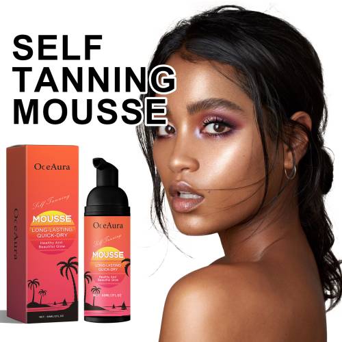 Self-Tanning Mousse for Body, Hydrating Bronze Foam