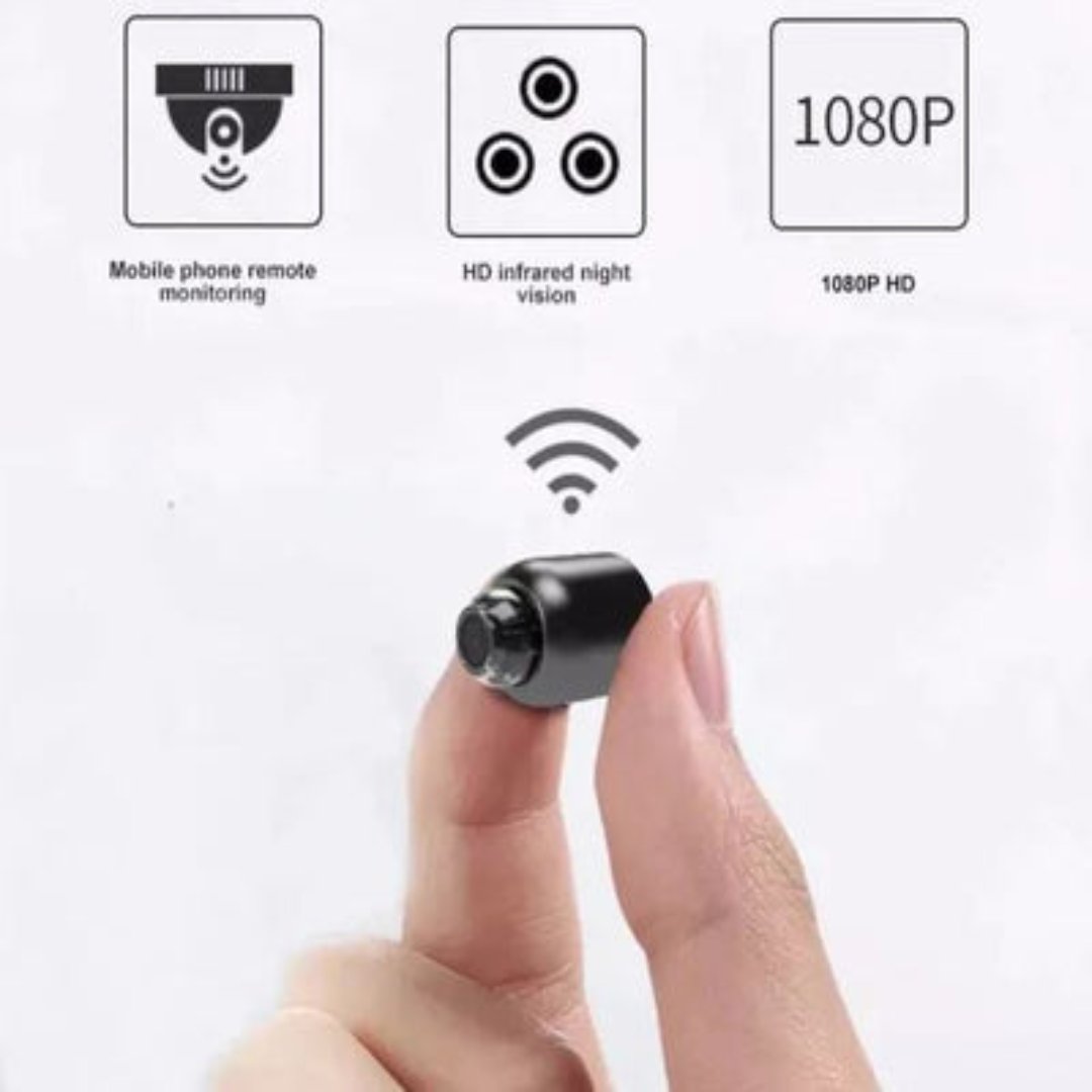 Compact WiFi Monitoring Camera with Motion Detection